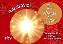 Dec 11 The Promise of Love Rev David Howard 