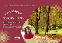 Oct 30 Answered Prayer Full Service